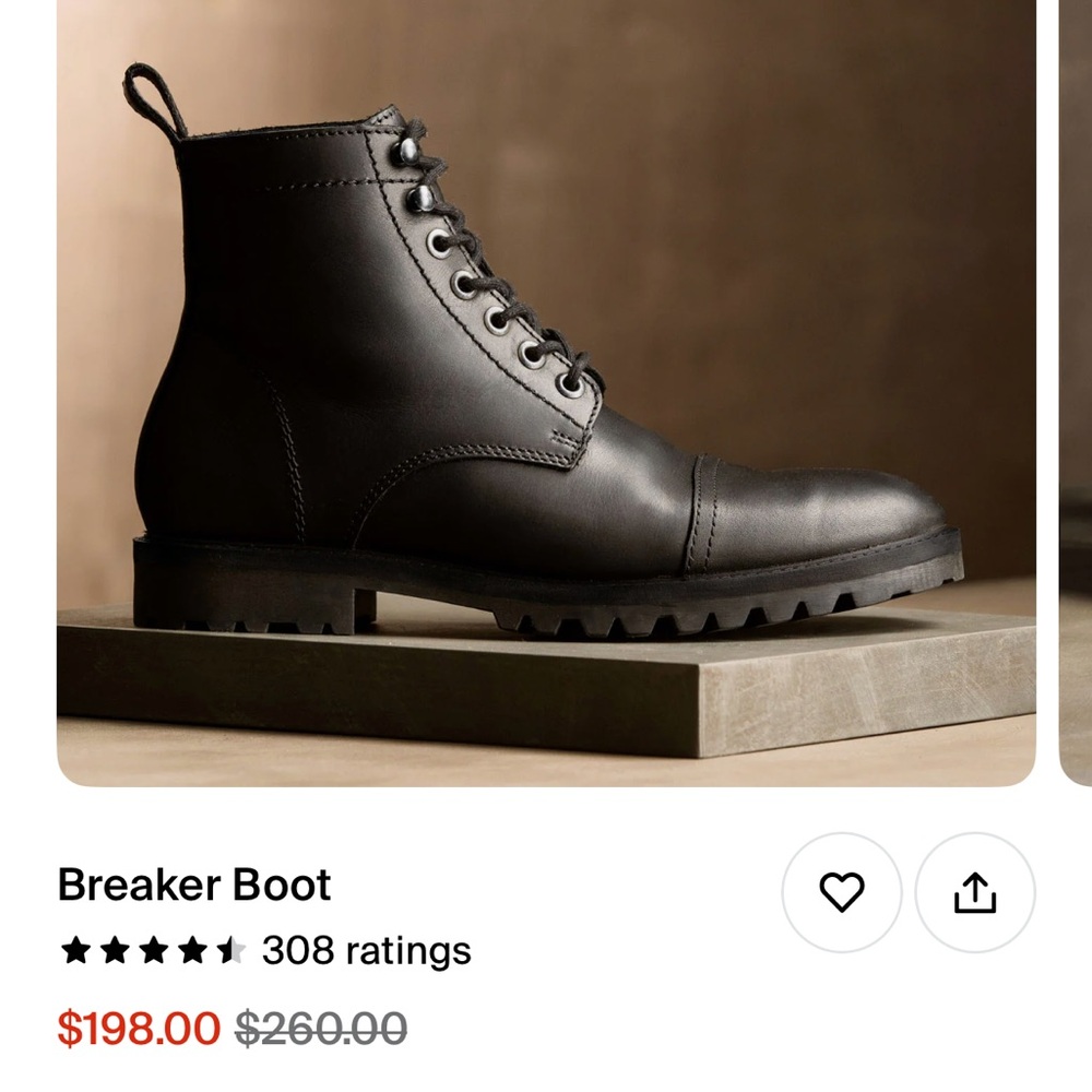 Portland Leather Goods Patina Brand Breaker Boot